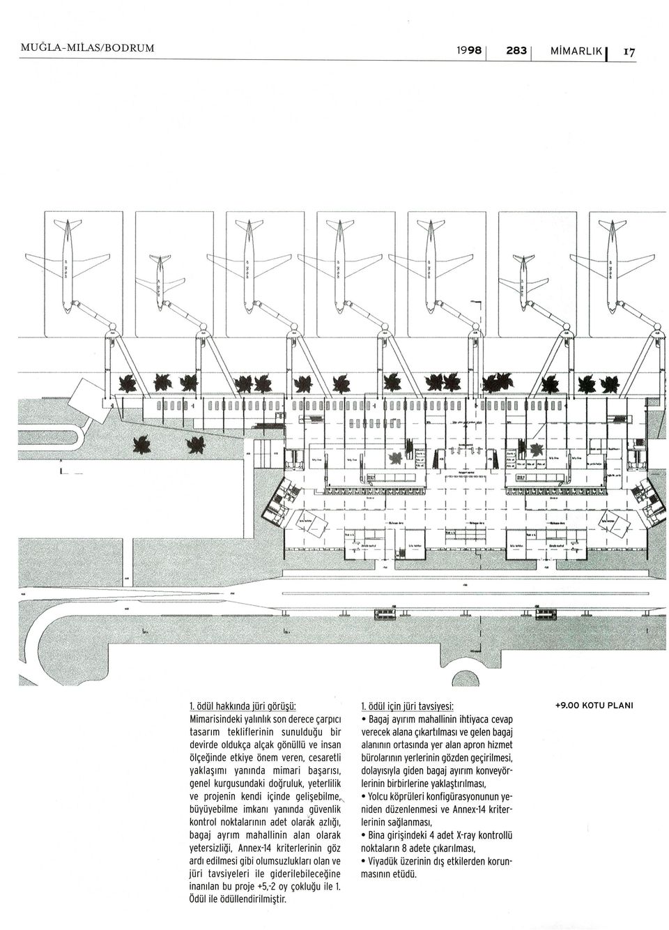 Annex-14 krterlernn göz ardı edlmes gb olumsuzlukları olan ve jür tavsyeler le gderlebleceğne nanılan bu proje +5,-2 oy çokluğu le 1.