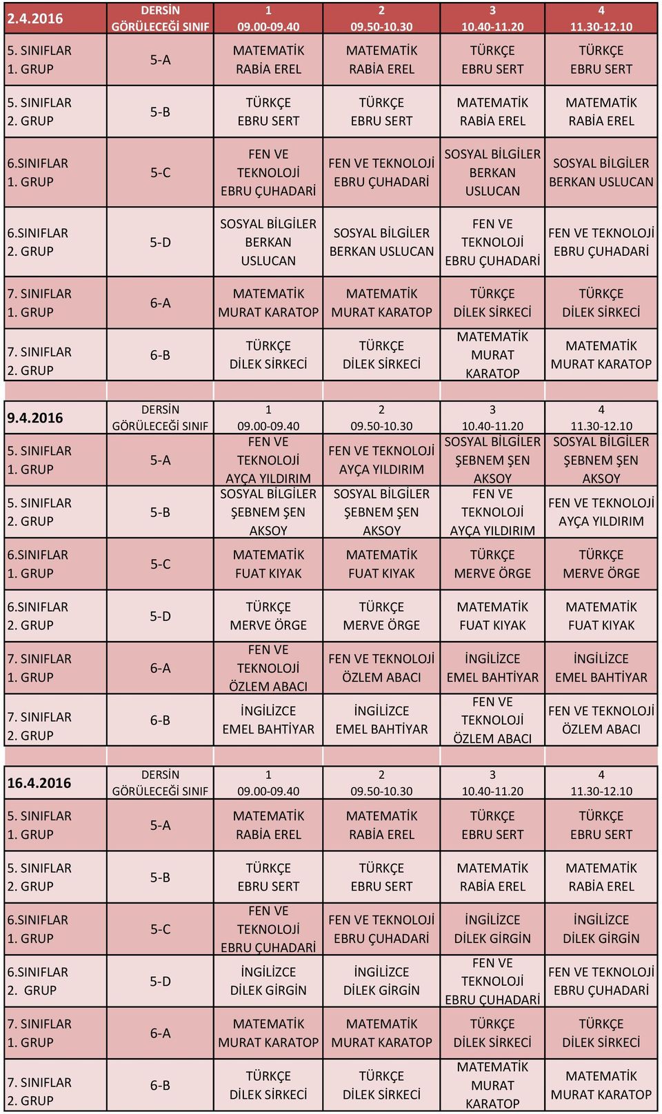 0 5-A 5-B 5-C BERKAN USLUCAN 5-D BERKAN USLUCAN 6-A 6-B