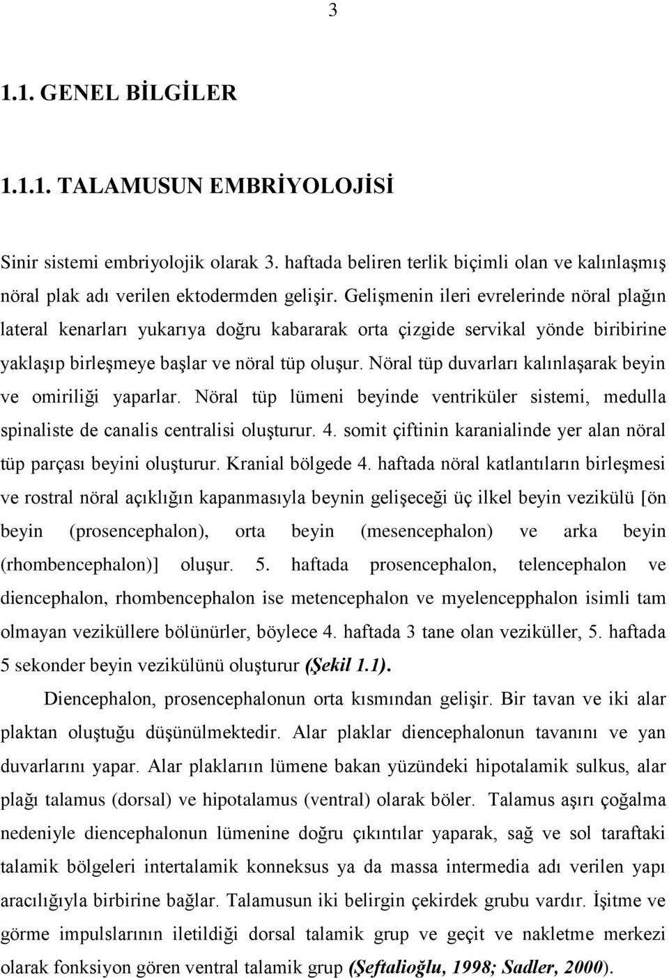 Nöral tüp duvarları kalınlaģarak beyin ve omiriliği yaparlar. Nöral tüp lümeni beyinde ventriküler sistemi, medulla spinaliste de canalis centralisi oluģturur. 4.