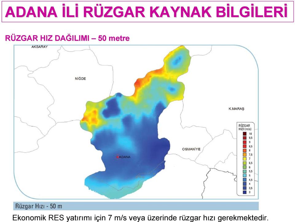 metre Ekonomik RES yatırımı için 7