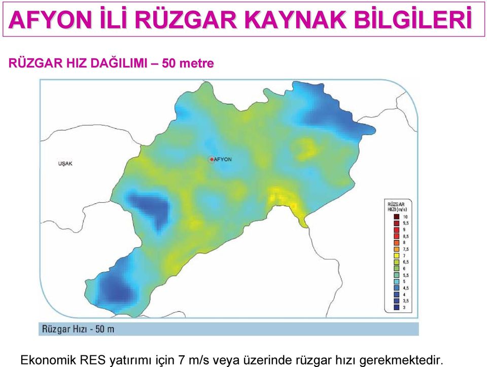 metre Ekonomik RES yatırımı için 7