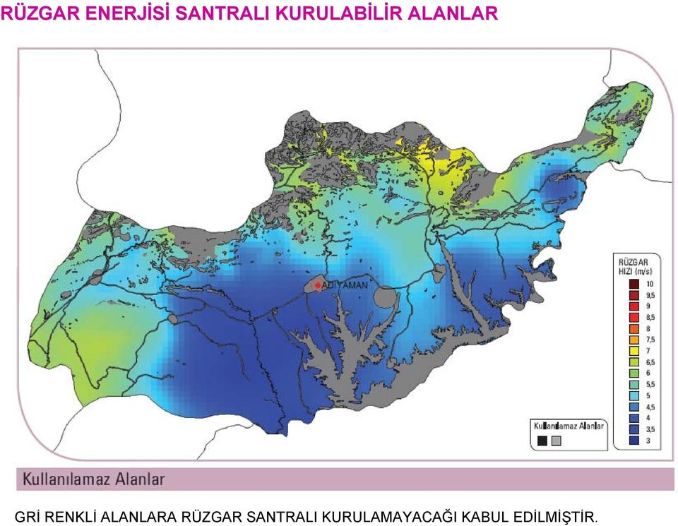 RENKLİ ALANLARA RÜZGAR