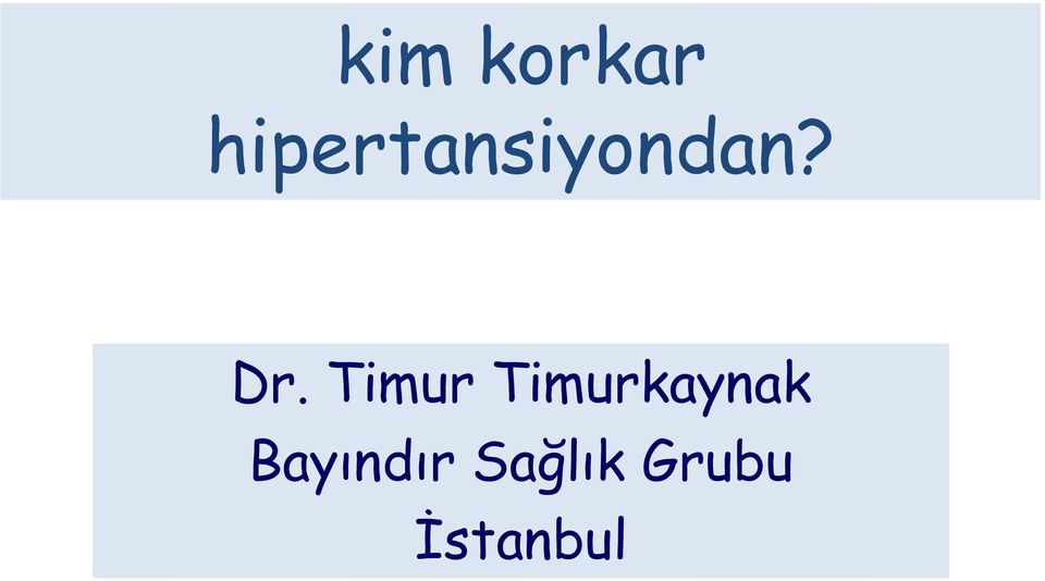 Timur Timurkaynak