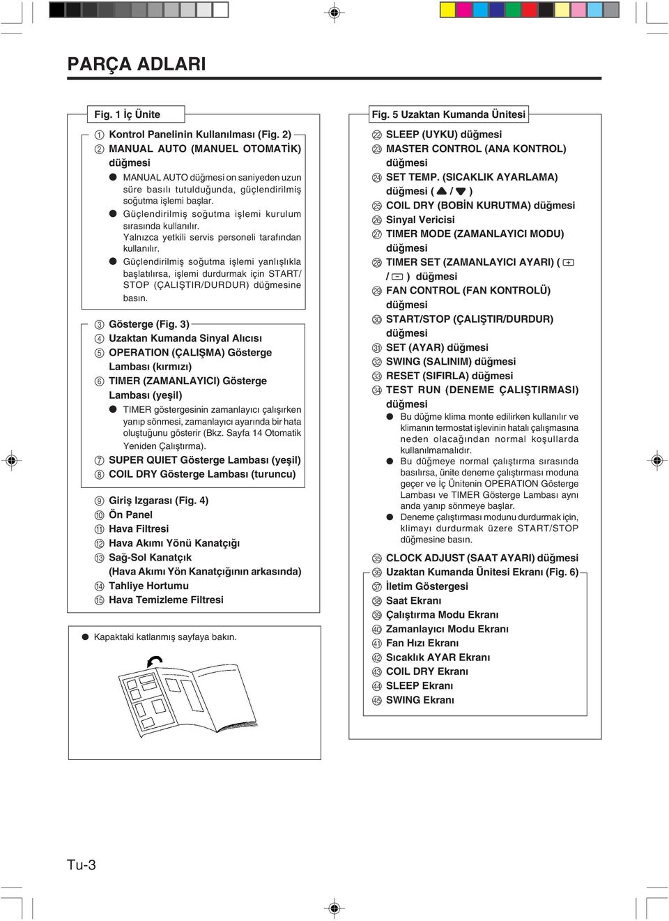 Güçlendirilmifl so utma ifllemi kurulum s ras nda kullan l r. Yaln zca yetkili servis personeli taraf ndan kullan l r.