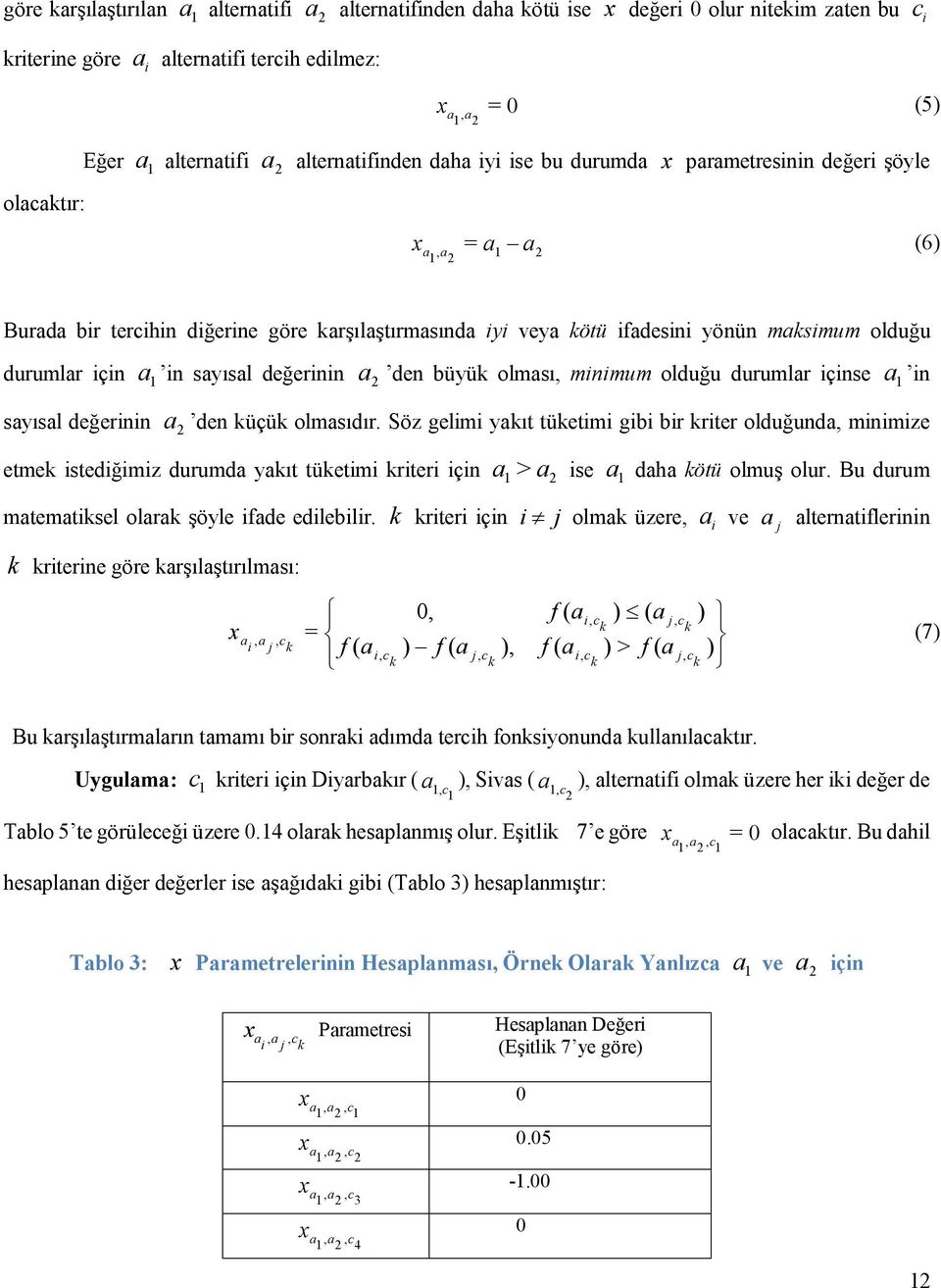 Söz gelm yıt tüetm gb br rter olduğund mnmze etme stedğmz durumd yıt tüetm rter çn > se dh ötü olmuş olur. Bu durum mtemtsel olr şöyle fde edleblr.