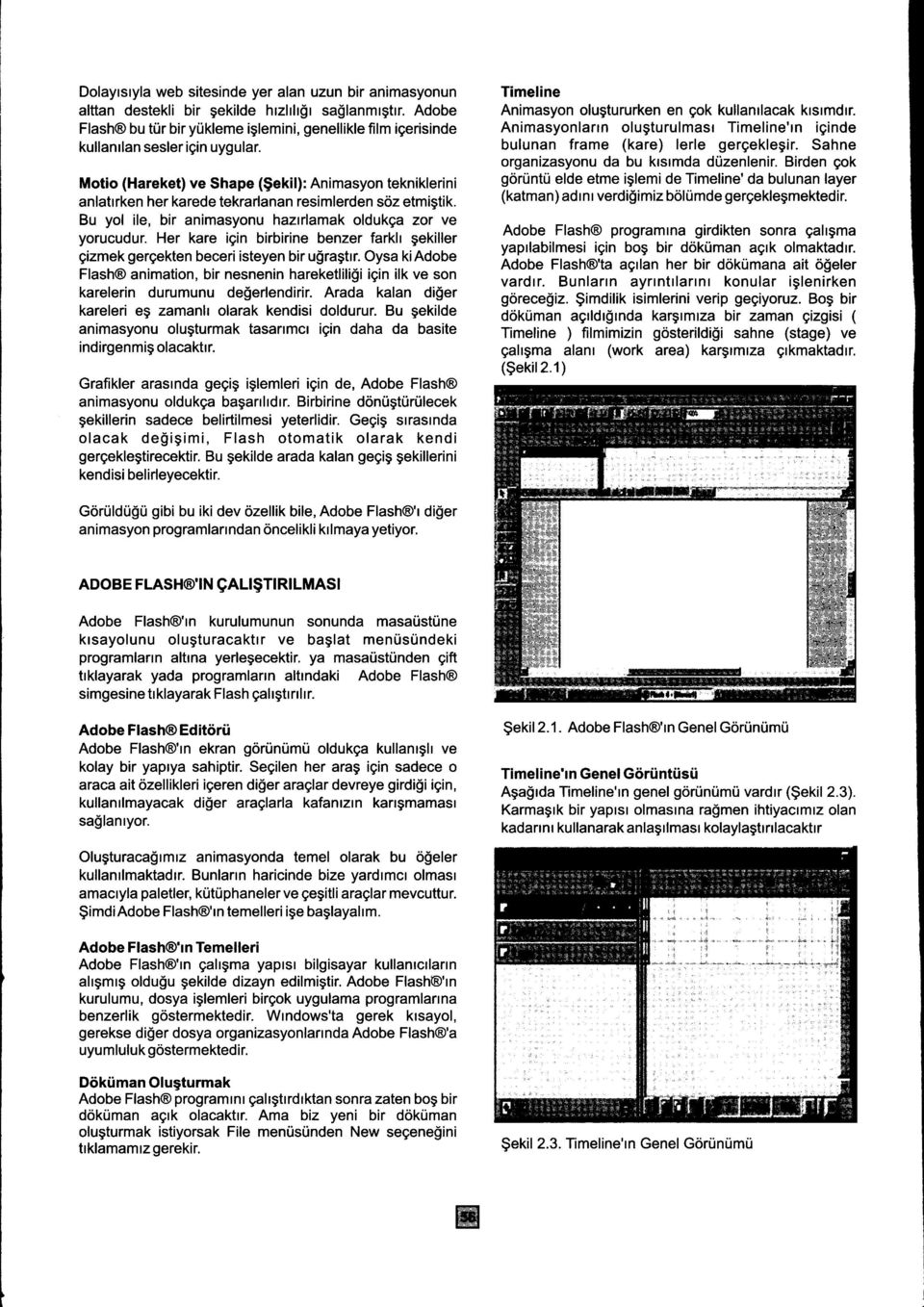 Motio (Hareket) ve Shape ($ekil): Animasyon tekniklerini anlatrrken her karede tekrarlanan resimlerden soz etmigtik. Bu yol ile, bir animasyonu hazrrlamak oldukga zor ve yorucudur.