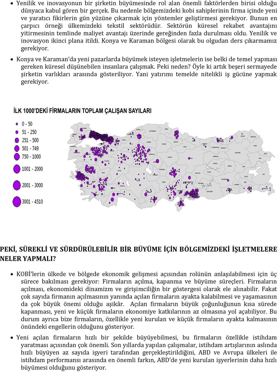 Sektörün küresel rekabet avantajını yitirmesinin temlinde maliyet avantajı üzerinde gereğinden fazla durulması oldu. Yenilik ve inovasyon ikinci plana itildi.