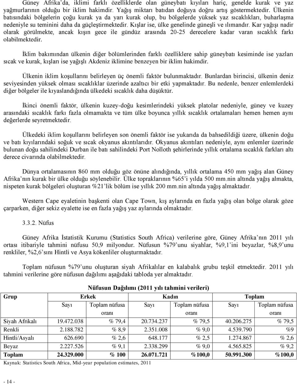 Kışlar ise, ülke genelinde güneşli ve ılımandır. Kar yağışı nadir olarak görülmekte, ancak kışın gece ile gündüz arasında 20-25 derecelere kadar varan sıcaklık farkı olabilmektedir.