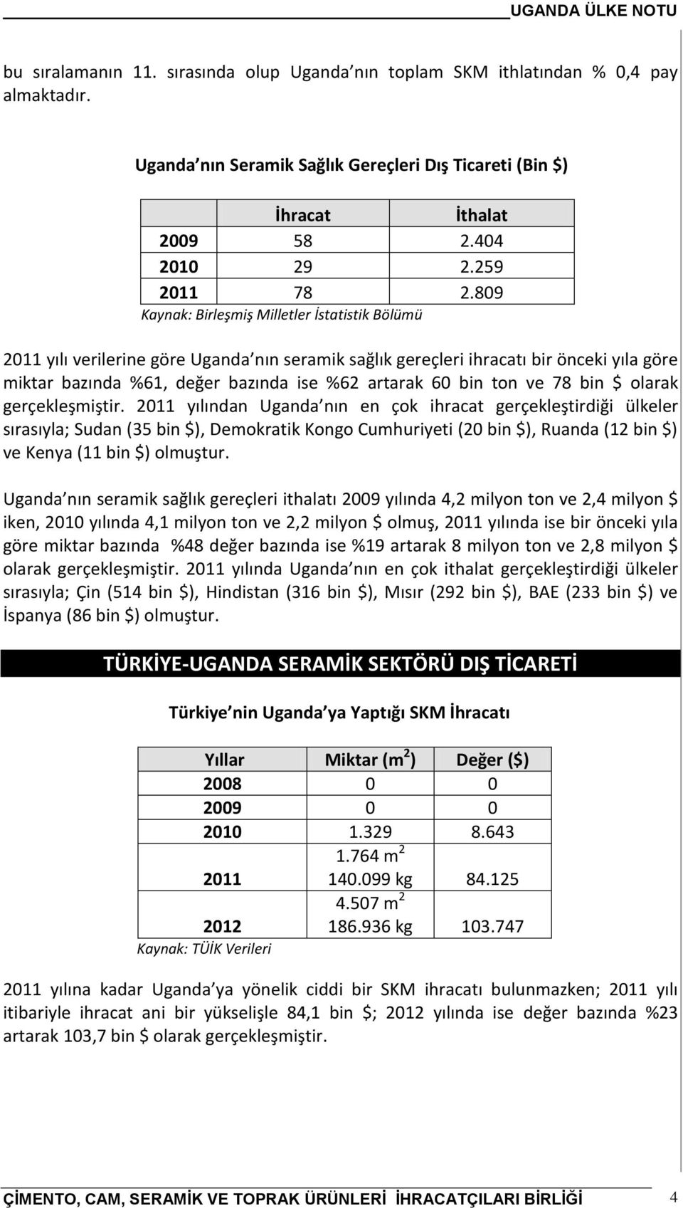 ton ve 78 bin $ olarak gerçekleşmiştir.