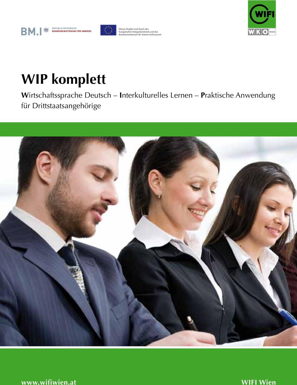 kofinanziert WIP komplett Wirtschaftssprache Deutsch