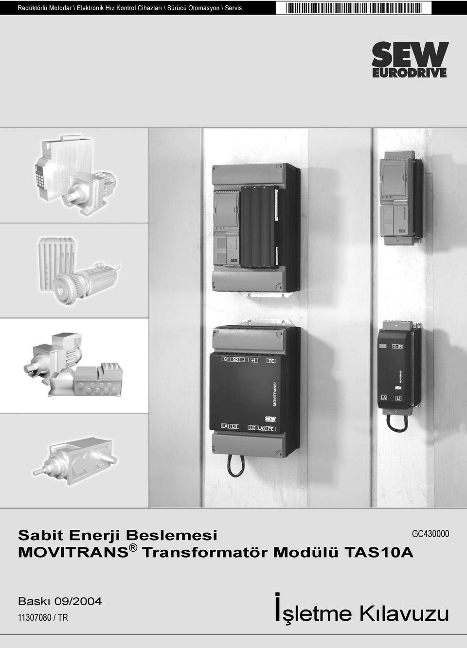 Beslemesi MOVITRANS Transformatör Modülü TAS10A