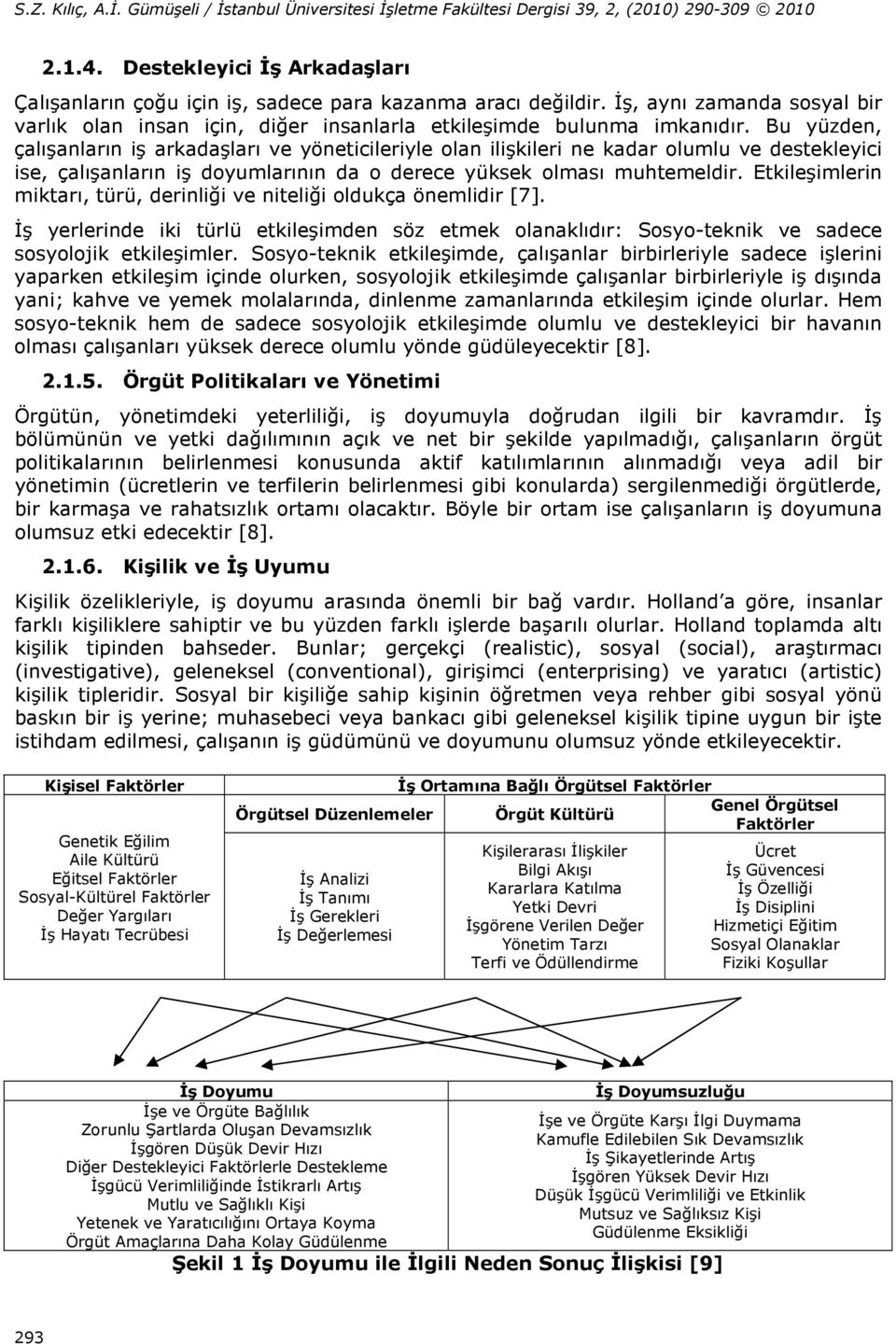 Etkileşimlerin miktarı, türü, derinliği ve niteliği oldukça önemlidir [7]. İş yerlerinde iki türlü etkileşimden söz etmek olanaklıdır: Sosyo-teknik ve sadece sosyolojik etkileşimler.