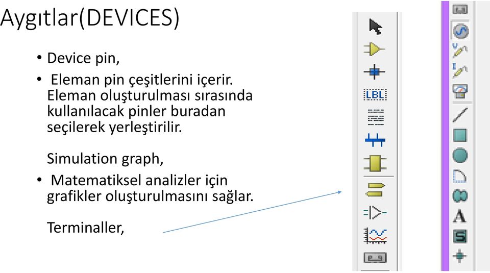 seçilerek yerleştirilir.