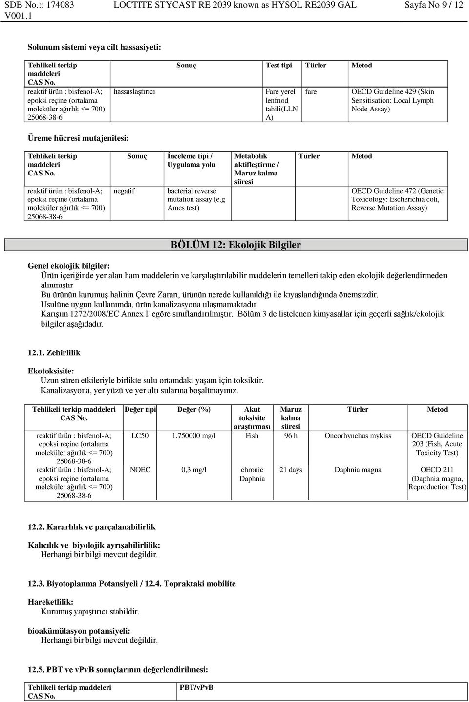 mutation assay (e.