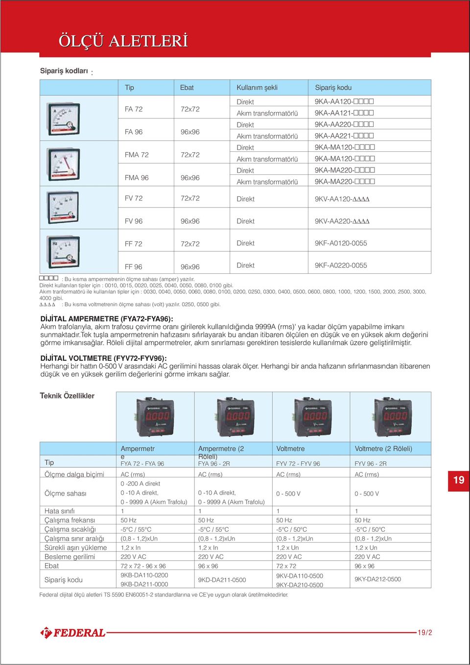 kullan lan tipler için : 000, 005, 0020, 0025, 0040, 0050, 0080, 000 gibi.