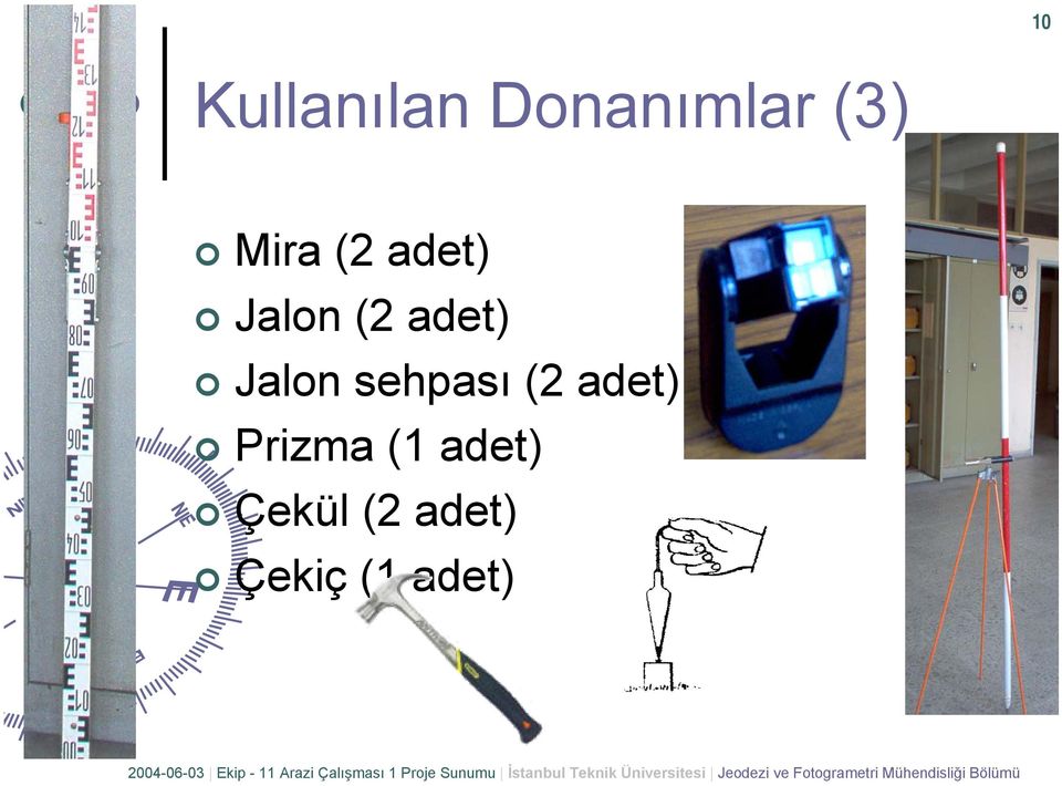 Jalon sehpası (2 adet) Prizma