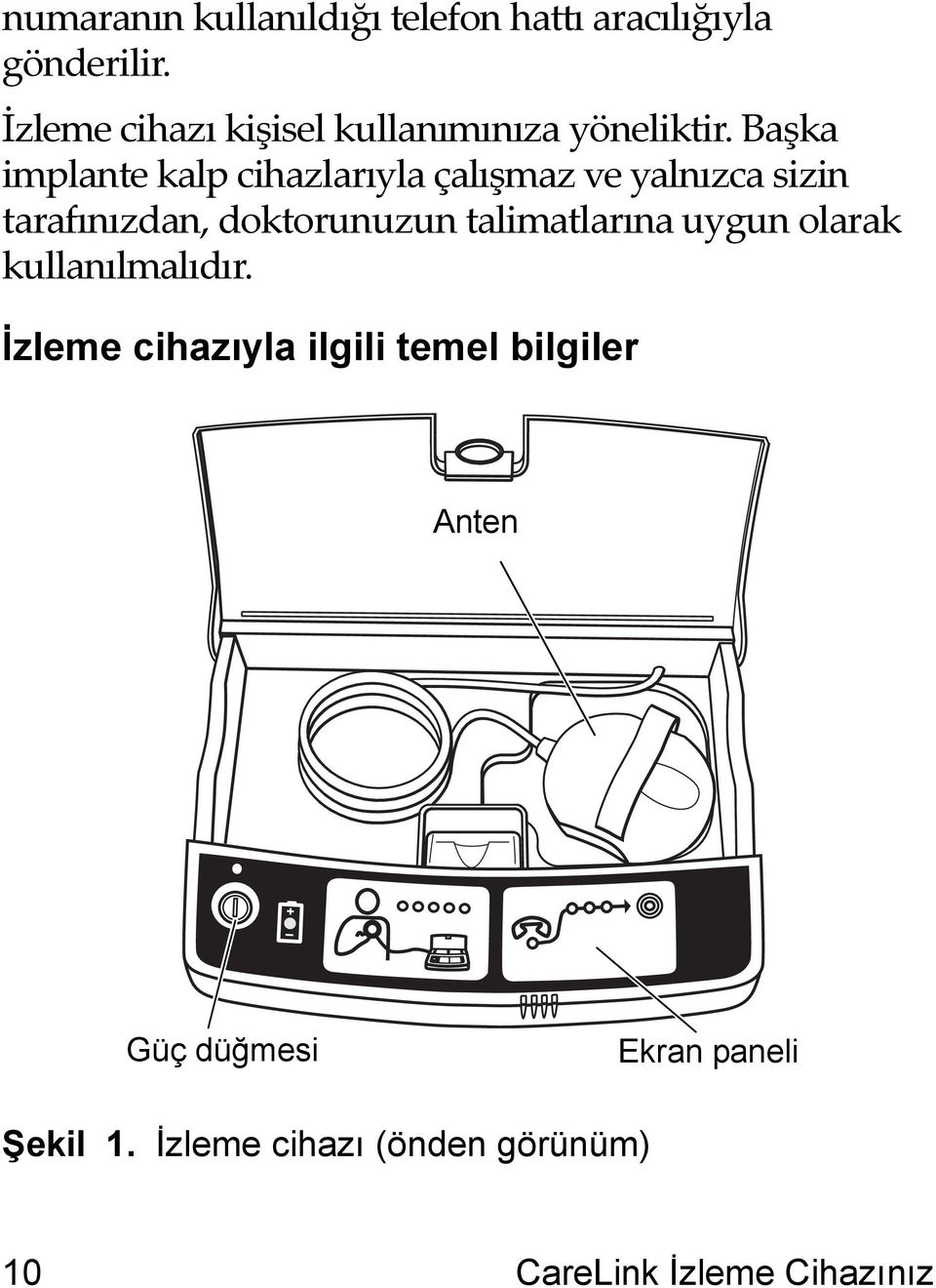 Başka implante kalp cihazlarıyla çalışmaz ve yalnızca sizin tarafınızdan, doktorunuzun