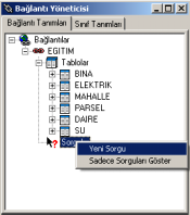 SQL Oluşturucu SQL, (Structred Query Language) veritabanõndaki bilgileri tanõmlamak, sorgulamak, değiştirmek için kullanõlan bir dildir.