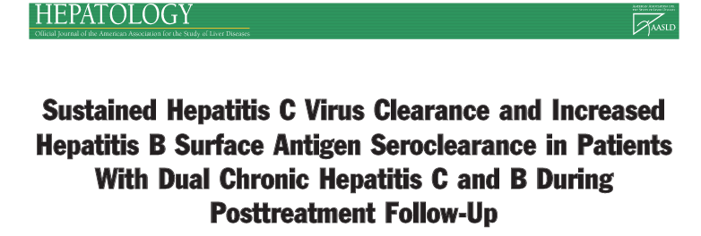 HBV/ HCV koenfekte hastalarda Peg-IFN/RBV tedavisi; HCV açısından uzun ömürlü KVY sağlar HBV açısından