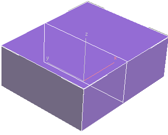 SwiftLoop: Komut verildikten sonra Polygon modelin yüzeyleri boydan boya bölünebilir. Shift: Tuşu basılı tutularak kesme doğrusu modelin tam orta noktalarına kenetlenerek yüzeyleri böler.