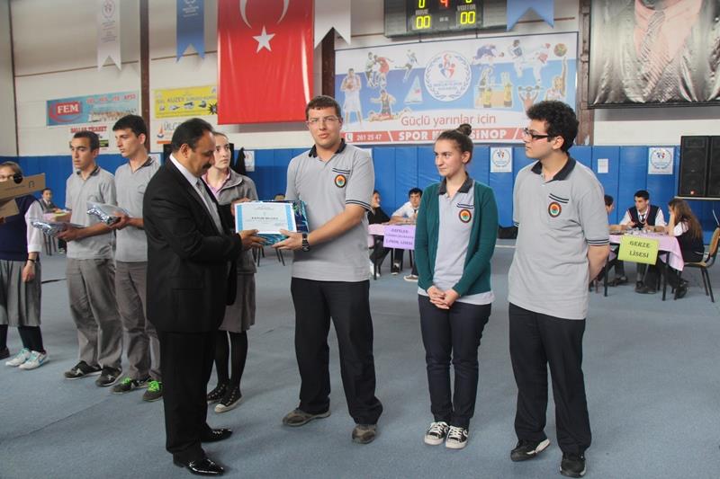UZAYDA SİNOP FEN LİSESİ ADINDA BİR YILDIZIMIZ VAR Sinop Ġl Milli Eğitim Müdürlüğü tarafından düzenlenen Ortaöğretim öğrencileri arasında düzenlenen Kuzeyin Takım Yıldızları Bilgi