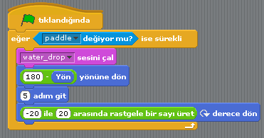 2.AŞAMA KODLAMA AŞAMASI Topun çubuğa