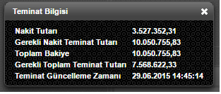 6.8 Blok Teklif Ekranları Şekil 23: Blok Teklif Ana Sayfası Gün içi piyasası ana sayfasından blok teklif bölümü seçildiğinde karşımıza Blok Teklif sayfası gelecektir.