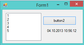 label7.text = DateTime.Now.ToString(); Örnek Kodlar Aşağıdaki kodları deneyin yeni tarih saat formatları ve kullanımları bulun bunları deneyin.