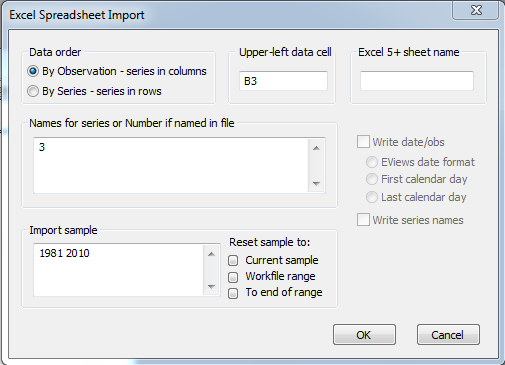 Açılan pencerede verilerin bulunduğu Excel dosyasına çift tıklanır. Aşağıdaki ekran gelir.