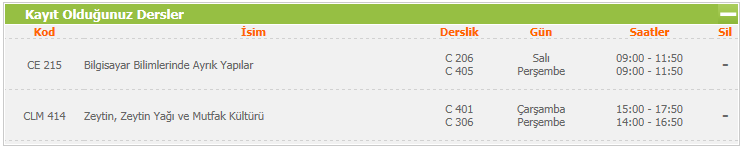 Resim 6: Otomatik Kayıt Problemi uyarıları 5.