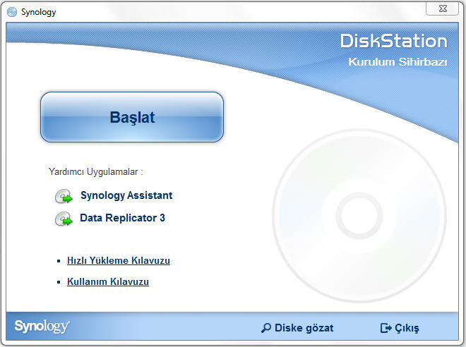 Kurulum Diskinden DSM Kurma DSM'yi mevcut Kurulum Diskinden kurmayı seçerseniz veya Web Assistant kullanımında zorluk yaşarsanız, Windows, Mac ve Linux için sunulan aşağıdaki