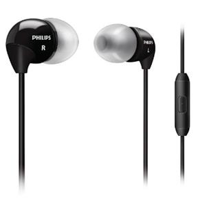 Apple Earpod Kulaklık PHILIPS SHE3595 Mikrofonlu Kulaklık BEYAZ SİYAH Daha derin, daha zengin bas tonları Tere ve suya karşı daha iyi koruma Müzik ve video çalma/oynatma denetimi Aramaları yanıtlama