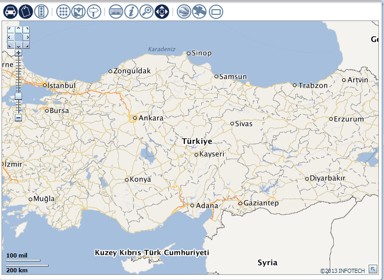 4.2 Harita Harita ile listedeki araçların konumlarını anlık olarak görebilirisiniz. Zoom seviyeleri ile araçlarınızın konumlarını harita üzerinde daha detaylı görebilirsiniz.