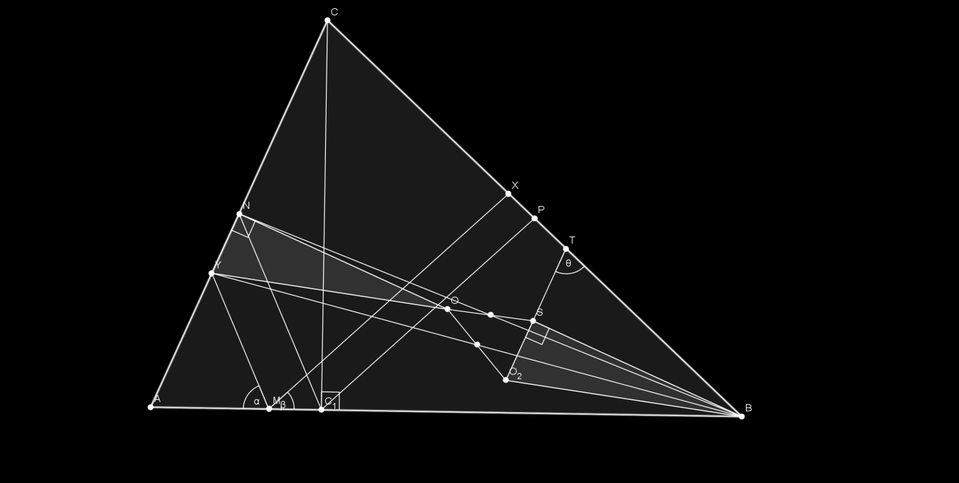 Bilindiği üzere dır. dik üçgeninde olduğundan olur. Dolayısıyla ve olur. olduğundan olur. olur. olduğundan olur (2). üçgeninde sinüs teoreminden, = dır. Ayrıca olduğundan, = 2. dır. = olur.