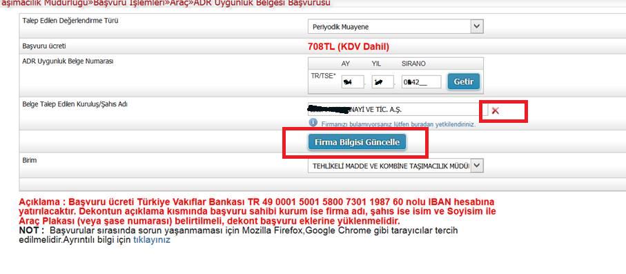 ) -Daha önce TSE ye başvurmamış ve adına fatura kesilmemiş firmalar için vergi levhası ile ticaret sicil gazetesi.