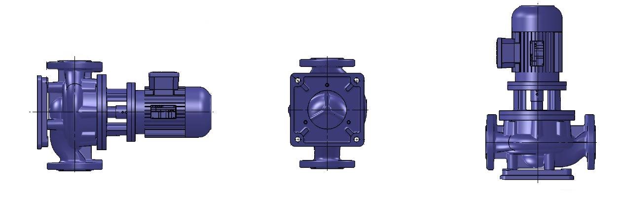 TKF-I SERİSİ POMPALAR (IN-LİNE SERIES PUMPS) Genel Bilgiler General İnformation Kullanım Yerleri Bina Sistemleri Endüstriyel tesisler Yüzme havuzları Jeotermal bitkiler Isıtma Soğutma Basınçlandırma