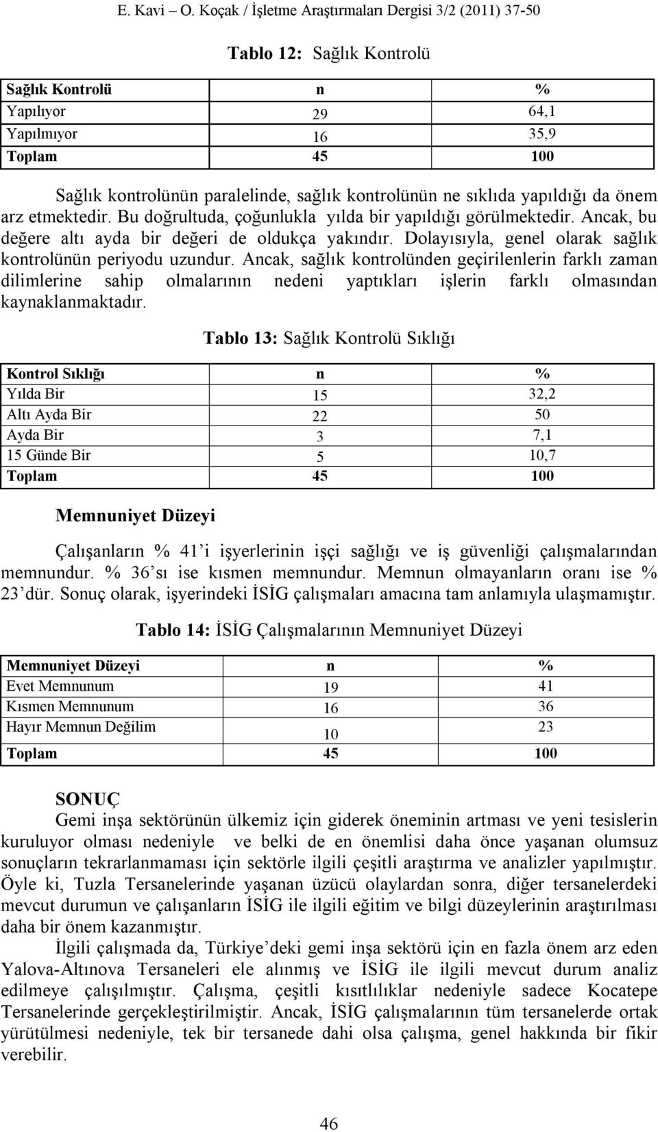 Ancak, sağlık kontrolünden geçirilenlerin farklı zaman dilimlerine sahip olmalarının nedeni yaptıkları işlerin farklı olmasından kaynaklanmaktadır.