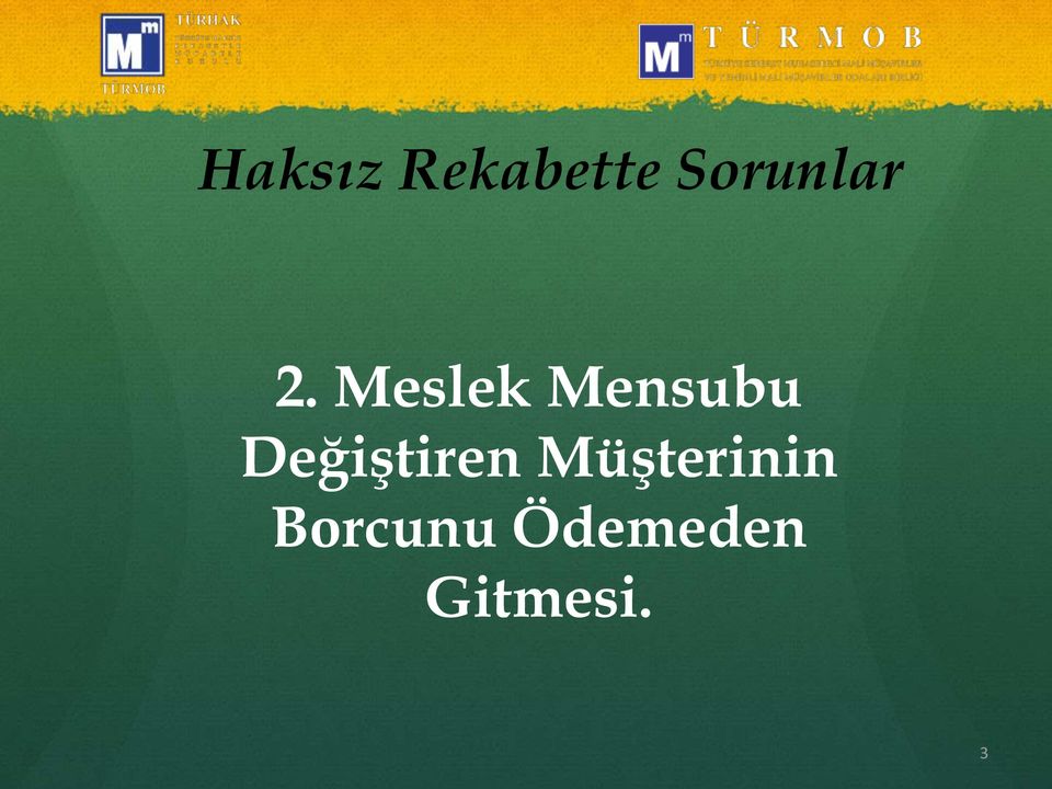 Meslek Mensubu