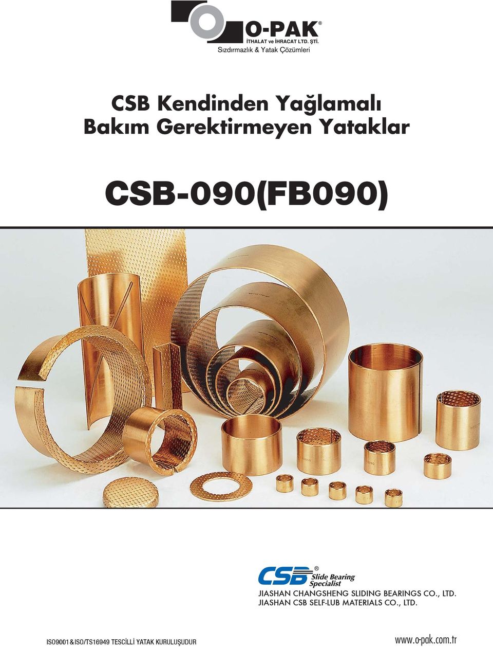 JIASHAN CSB SELF-LUB MATERIALS CO., LTD.