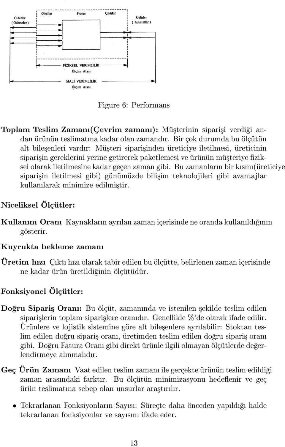 iletilmesine kadar geçen zaman gibi. Bu zamanlarn bir ksm(üreticiye sipari³in iletilmesi gibi) günümüzde bili³im teknolojileri gibi avantajlar kullanlarak minimize edilmi³tir.