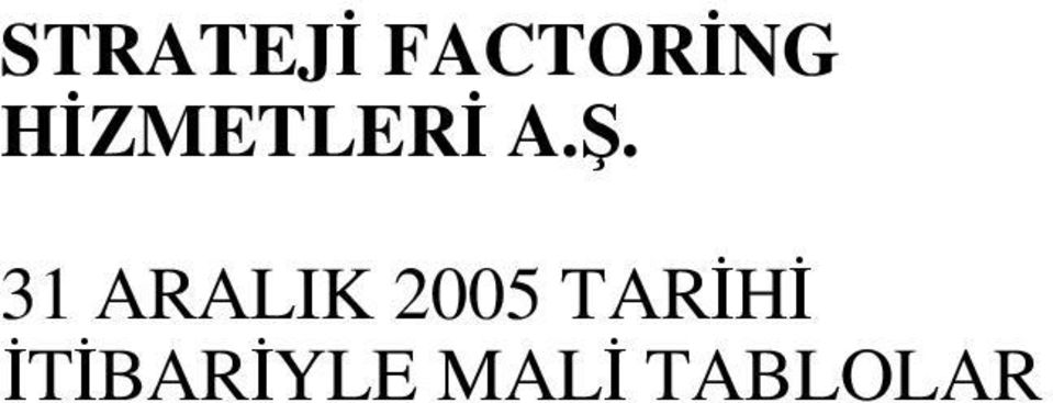 31 ARALIK 2005