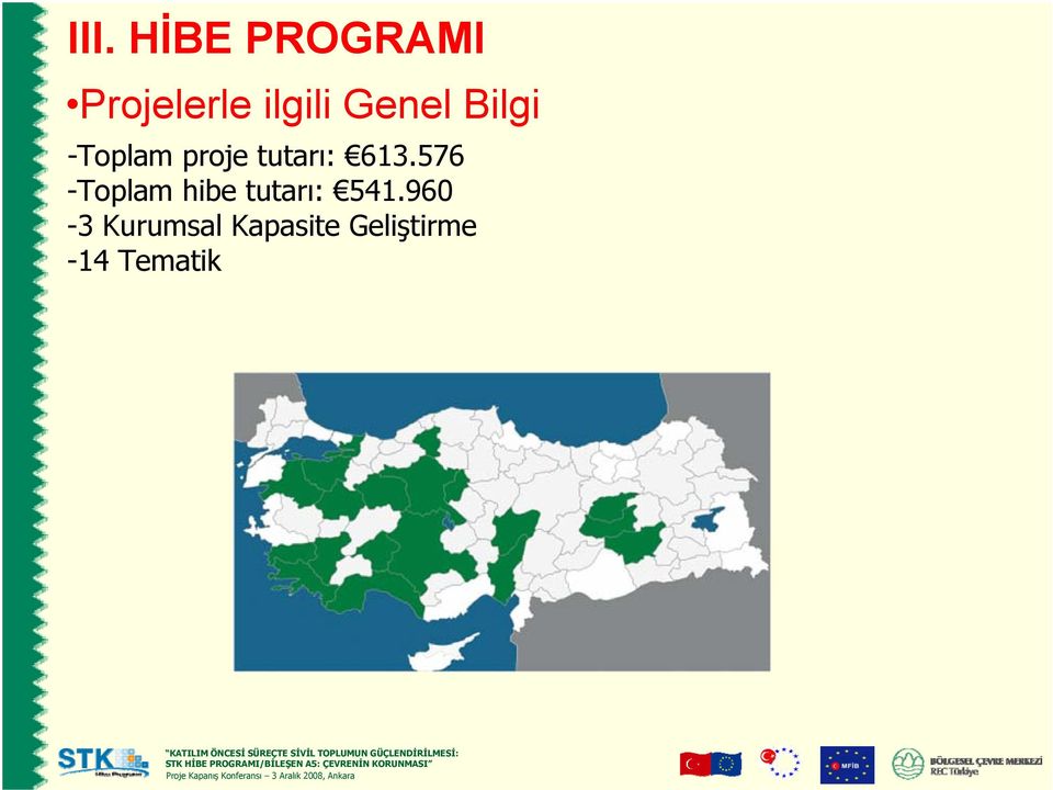 576 -Toplam hibe tutarı: 541.