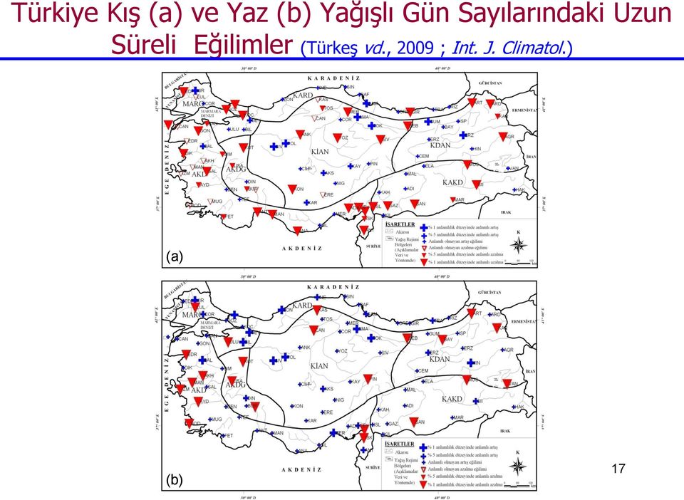 Süreli Eğilimler (Türkeş vd.