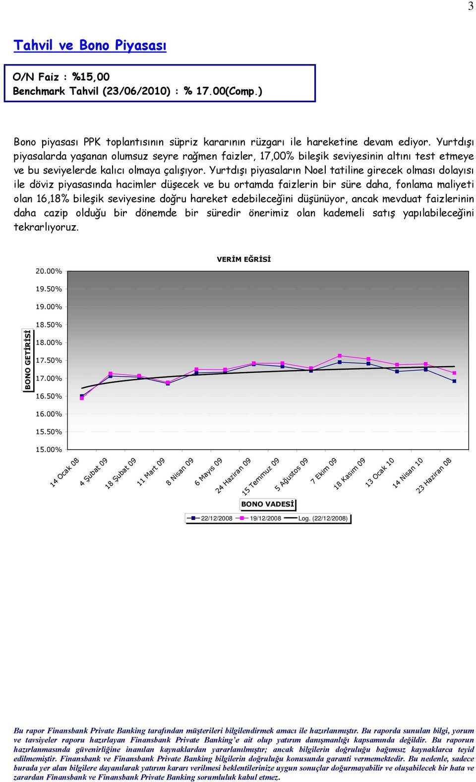 Yurtdışı piyasaların Noel tatiline girecek olması dolayısı ile döviz piyasasında hacimler düşecek ve bu ortamda faizlerin bir süre daha, fonlama maliyeti olan 16,18% bileşik seviyesine doğru hareket