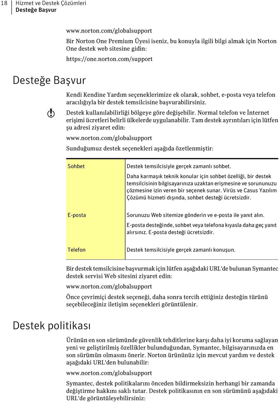 com/support Kendi Kendine Yardım seçeneklerimize ek olarak, sohbet, e-posta veya telefon aracılığıyla bir destek temsilcisine başvurabilirsiniz. Destek kullanılabilirliği bölgeye göre değişebilir.