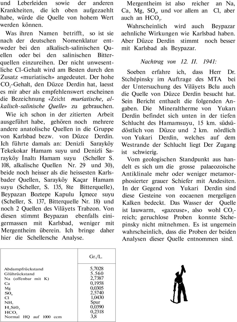 Der nicht unwesentliche Cl-Gehalt wird am Besten durch den Zusatz «muriatisch» angedeutet.