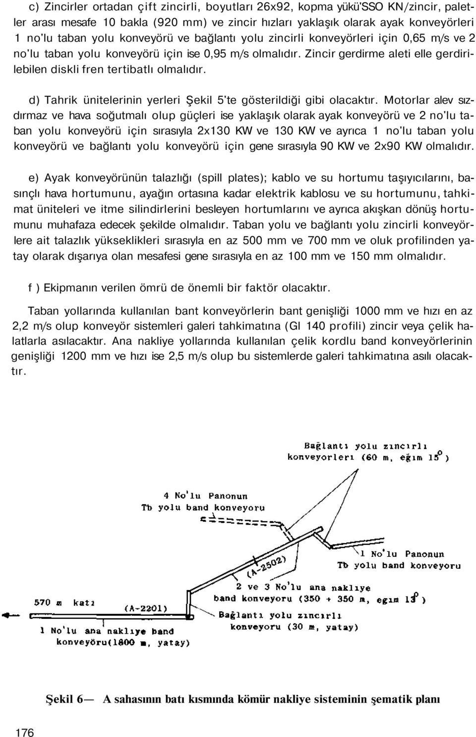 d) Tahrik ünitelerinin yerleri Şekil 5'te gösterildiği gibi olacaktır.