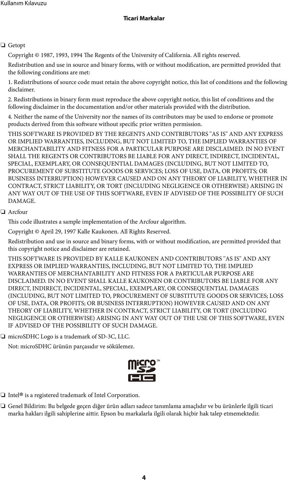 Redistributions of source code must retain the above copyright notice, this list of conditions and the following disclaimer. 2.