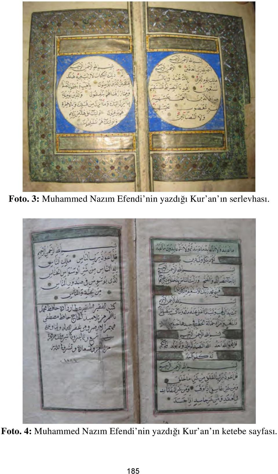 4: Muhammed Nazım Efendi nin