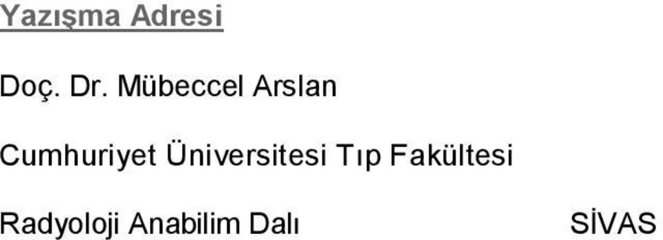 Üniversitesi Tıp Fakültesi